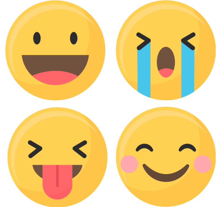 Posavasos frikis Emojis de redes sociales - TenVinilo