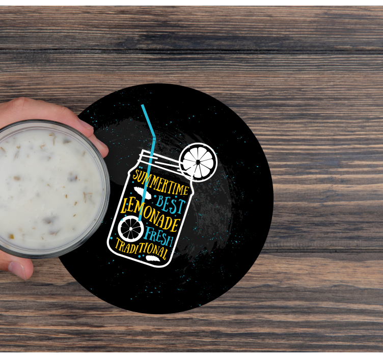 Posavasos vintage Señal de dirección de aperitivo - TenVinilo