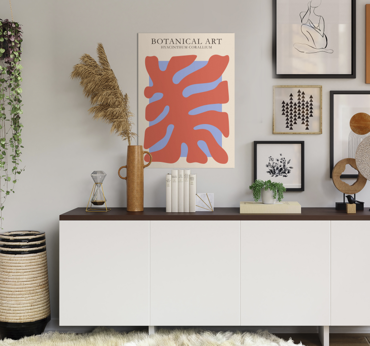 Impresión de cartel de diseño de coral - TenVinilo