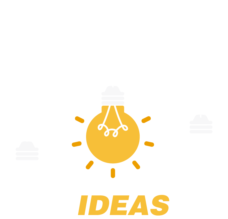 Poster oficina ideas bombilla - TenVinilo