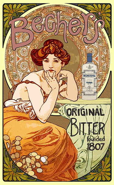 Poster vintage vinilo decorativo póster moderno - TenVinilo