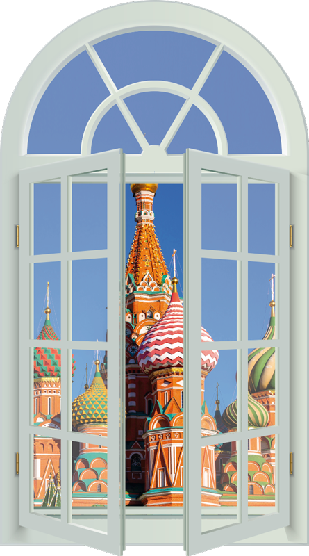 Poster paisajes kremlin tridimensional - TenVinilo