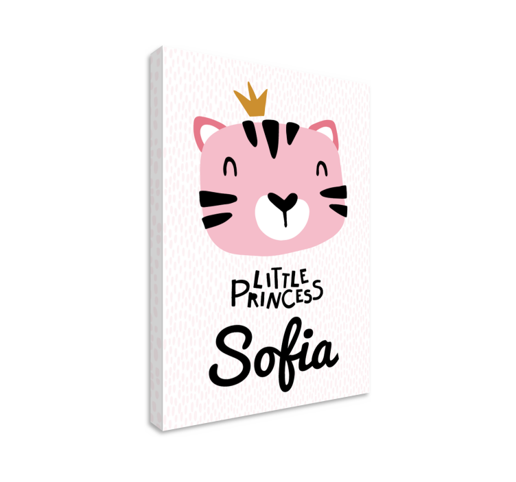 Cuadro para bebés princesa sofía - TenVinilo