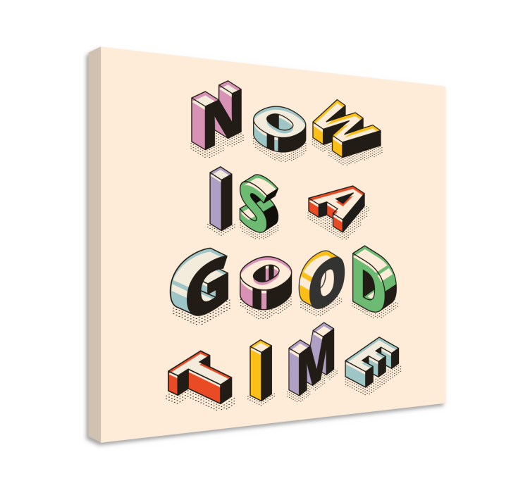 Cuadro frase arte de texto motivacional - TenVinilo