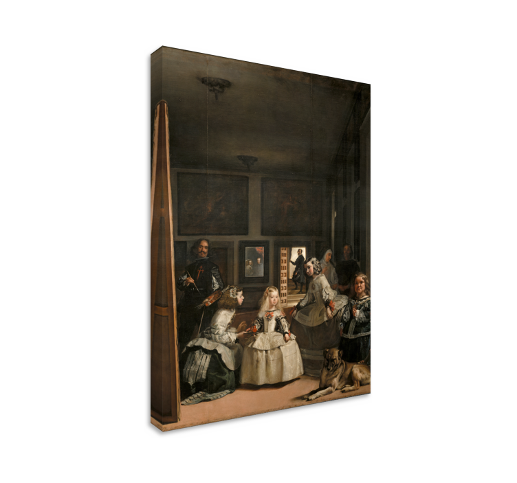 Cuadro artístico las Meninas es una pintura del pintor barroco es - TenVinilo