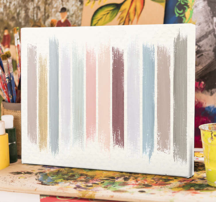 Pintura en arte Pintura colorida - TenVinilo