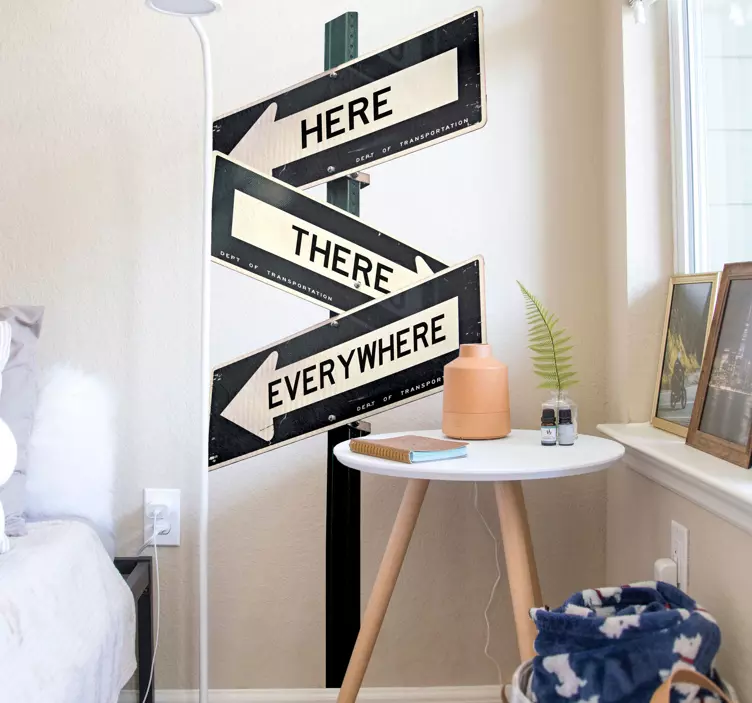 Vinilo señal de tráfico Señales de transito - TenVinilo