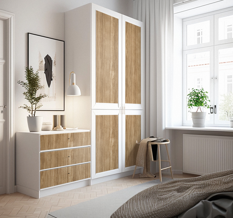 Vinilo para mueble vetas de madera - TenVinilo