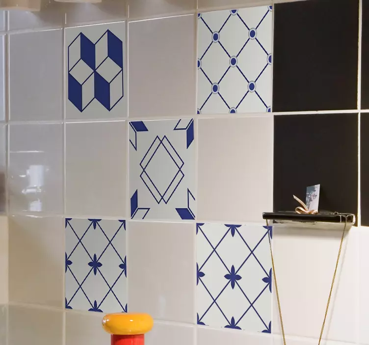 Vinilos para azulejos formas geometricas - TenVinilo