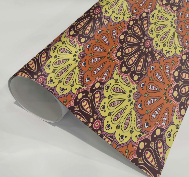 Vinilo cocina abstracto mandalaUn mandala abstracto es un diseño  - TenVinilo