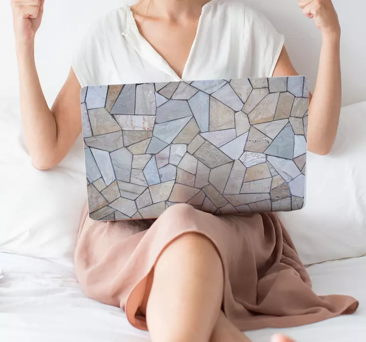 Adhesivo portátil textura mármol - TenVinilo