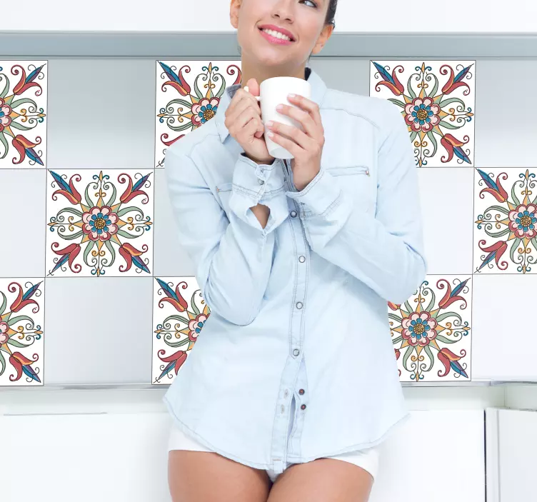 Pack de azulejos adhesivos polaco - TenVinilo