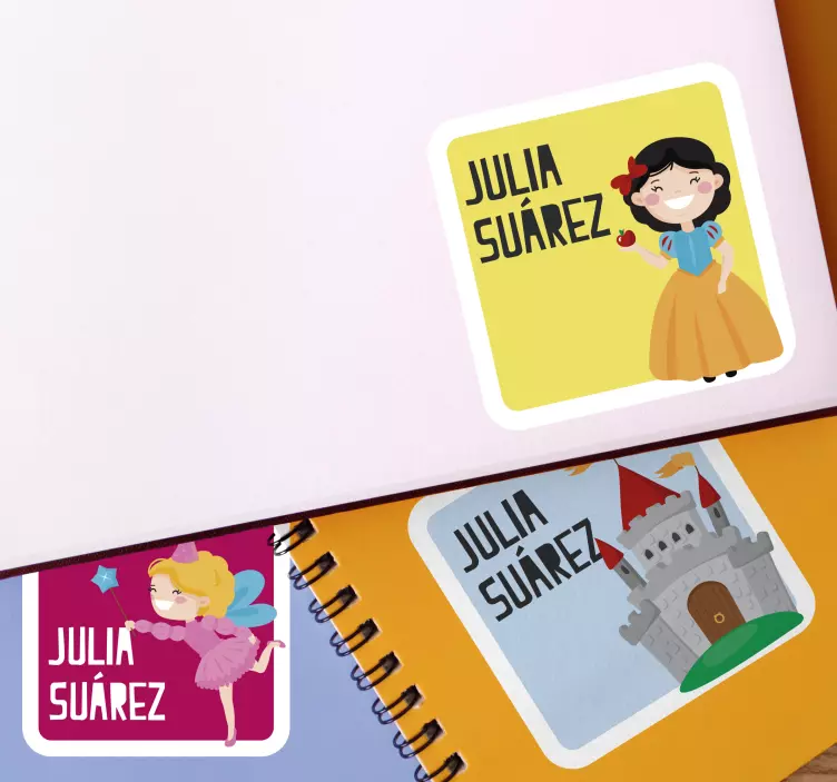 Pegatina pequeña adhesivas libretas - TenVinilo