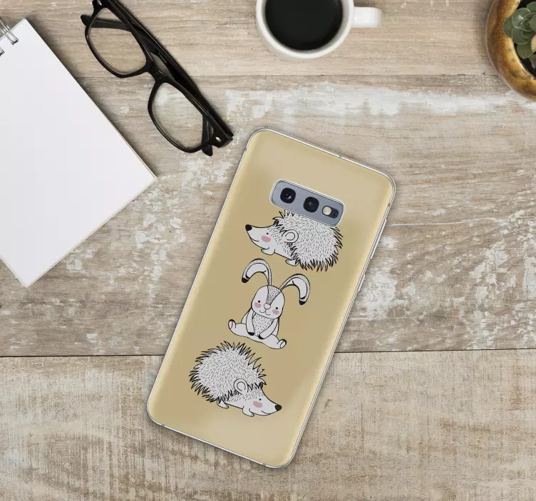 Pegatina Samsung criaturas encantadoras amigas - TenVinilo