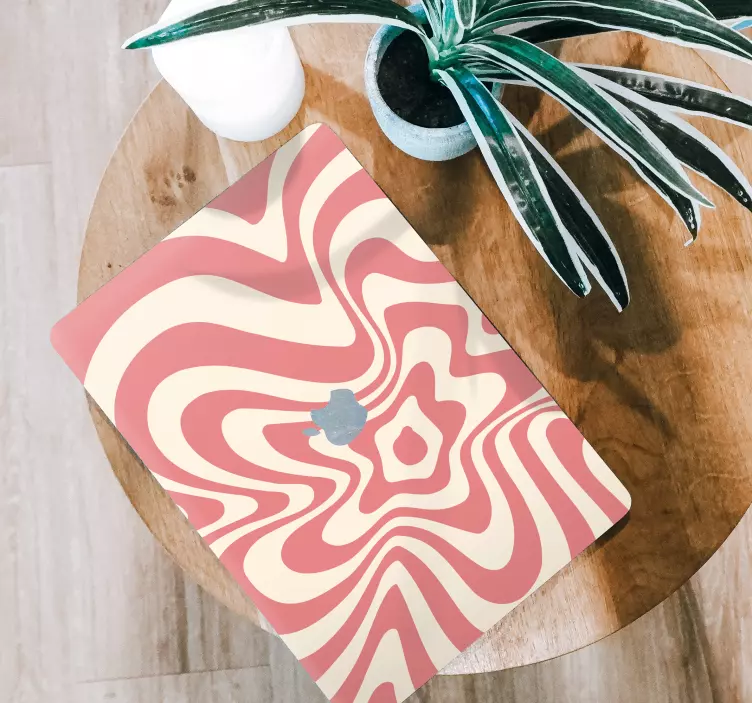 Vinilo abstracto Onda maravillosa - TenVinilo