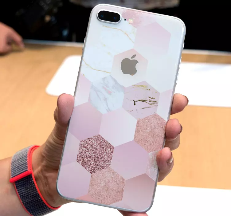 Vinilo con textura color rosa - TenVinilo