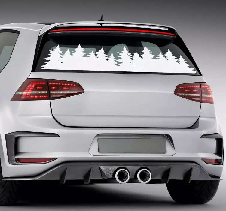 Vinilo de árbol Árboles del bosque - TenVinilo