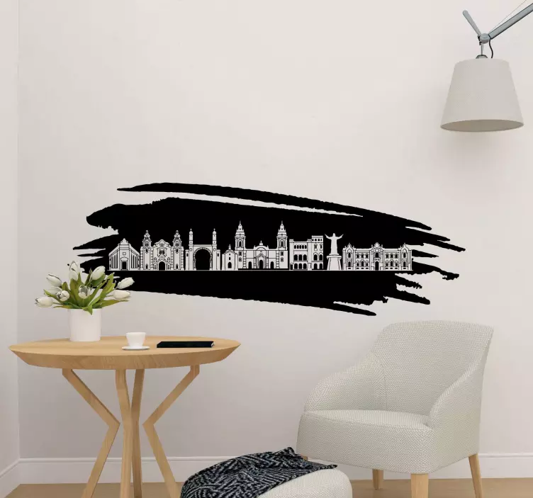 Vinilo Horizonte lima borrosa - TenVinilo