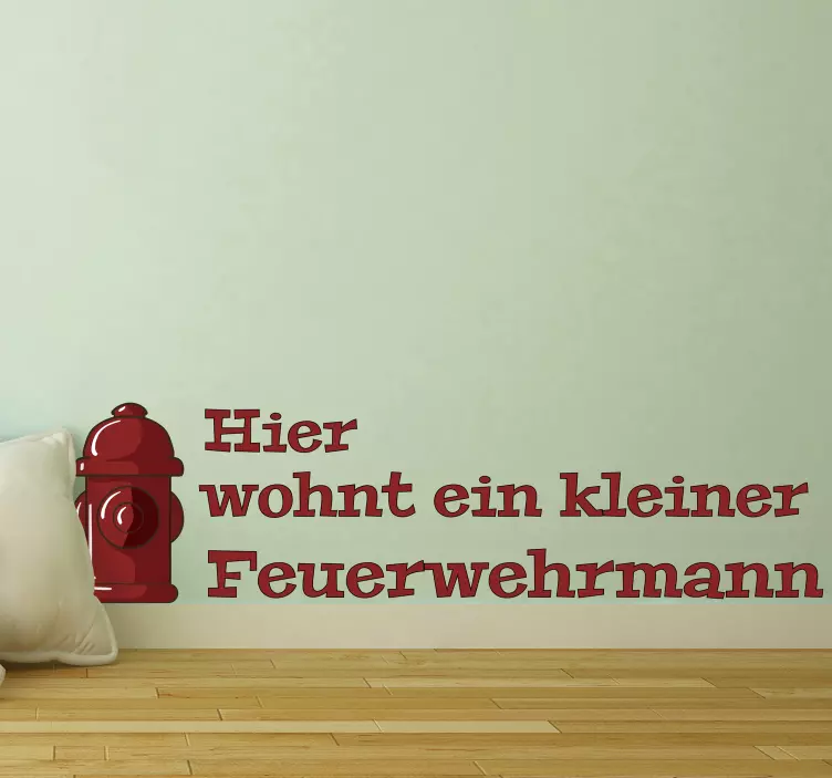 Vinilo decoración de boca de incendios - TenVinilo