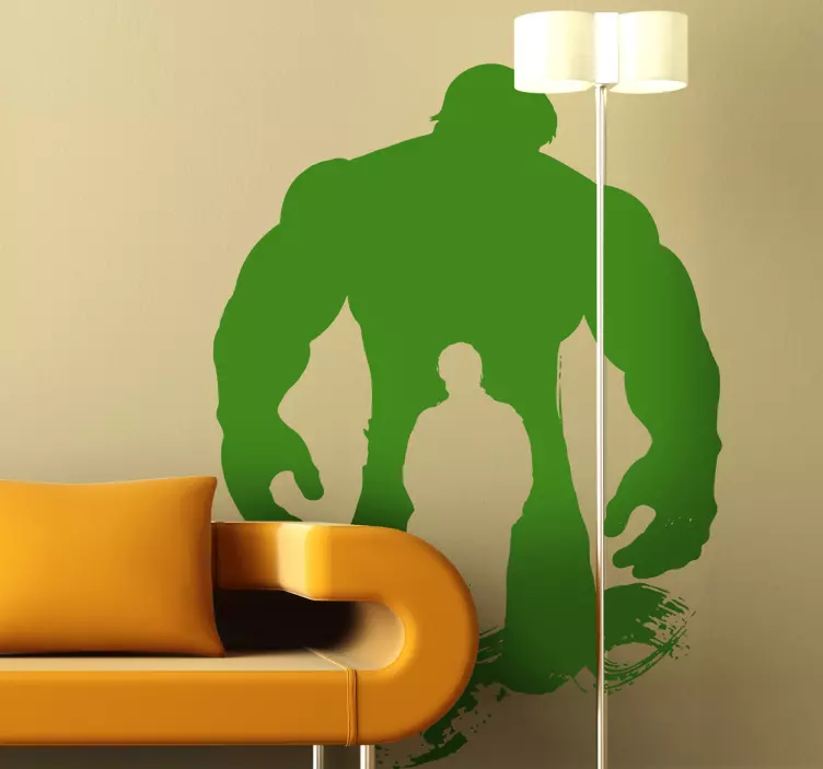 Vinilo decorativo la masa silueta - TenVinilo