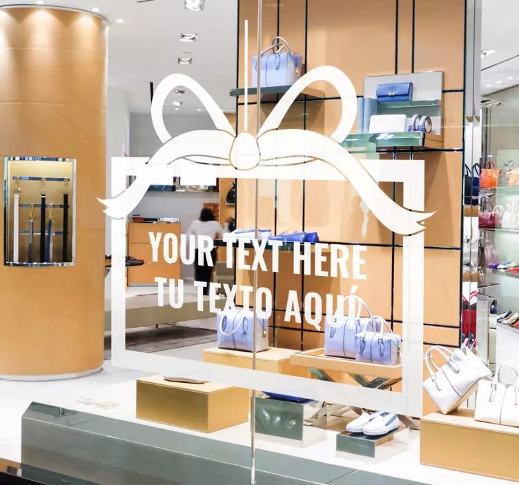 Vinilo envoltorio regalo - TenVinilo