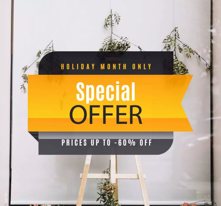 Vinilo Black Friday oferta promocional especial - TenVinilo