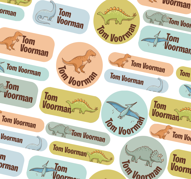 Vinilo PlayStation diseños de escuelas de dinosaurios - TenVinilo