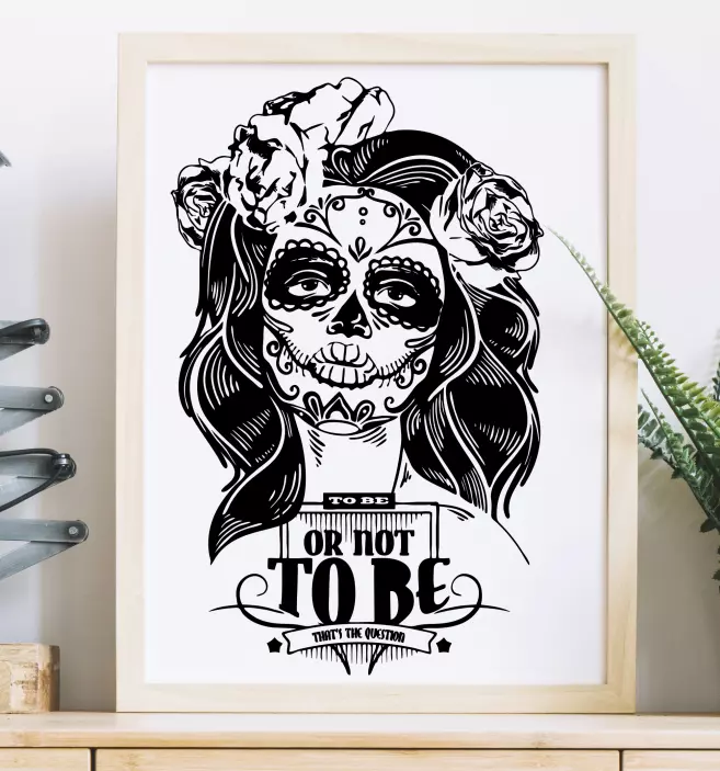 Vinilo juvenil to be or not to be - TenVinilo