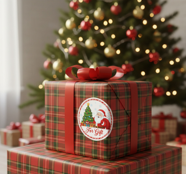 Vinilo navideño para regalo - TenVinilo