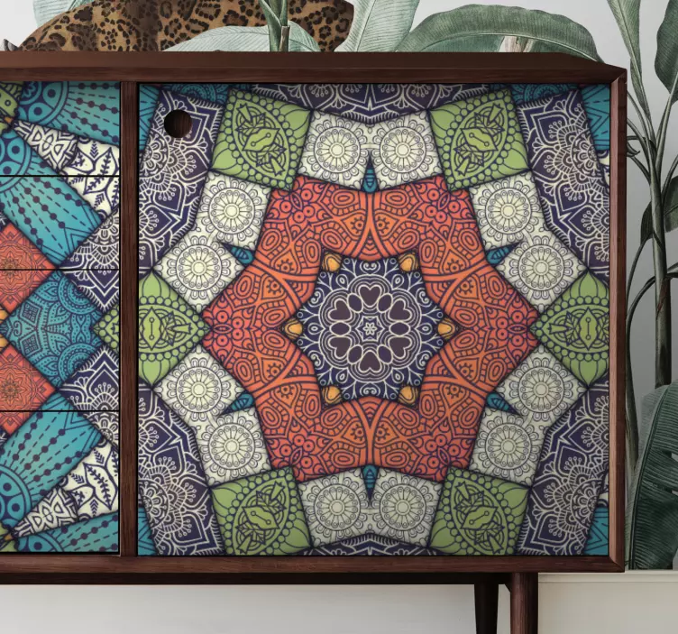 Vinilo para mueble configuración animada - TenVinilo