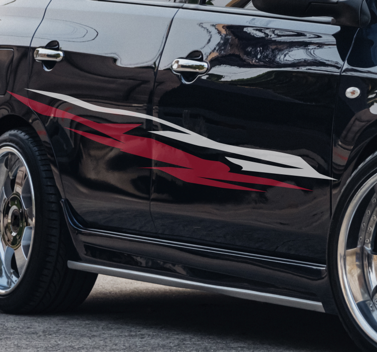 Pegatina para coche Envoltura de coche colorida - TenVinilo