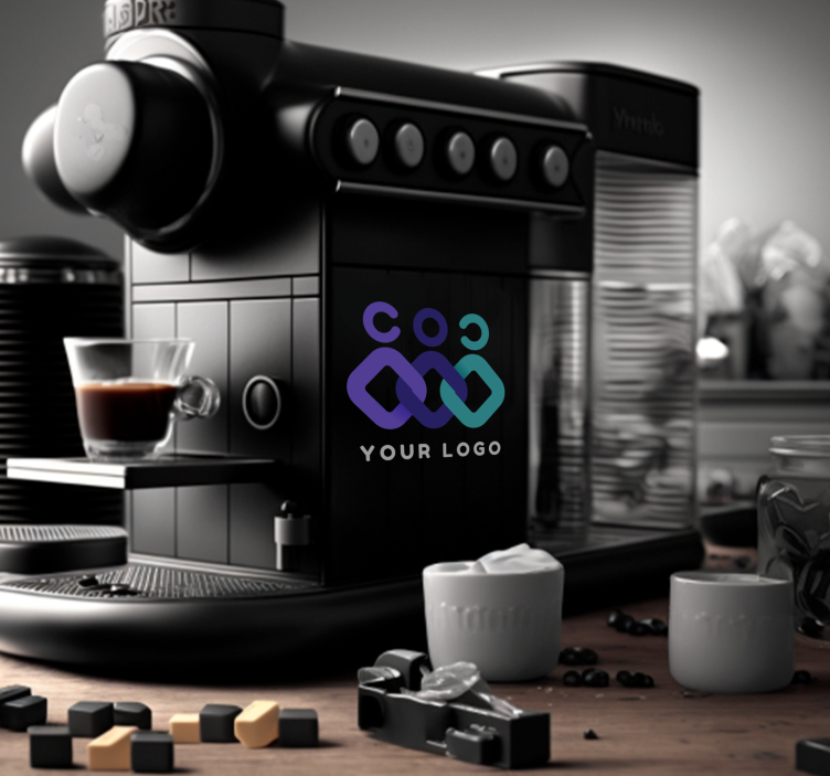 Vinilo para electrodoméstico logotipo de empresa - TenVinilo