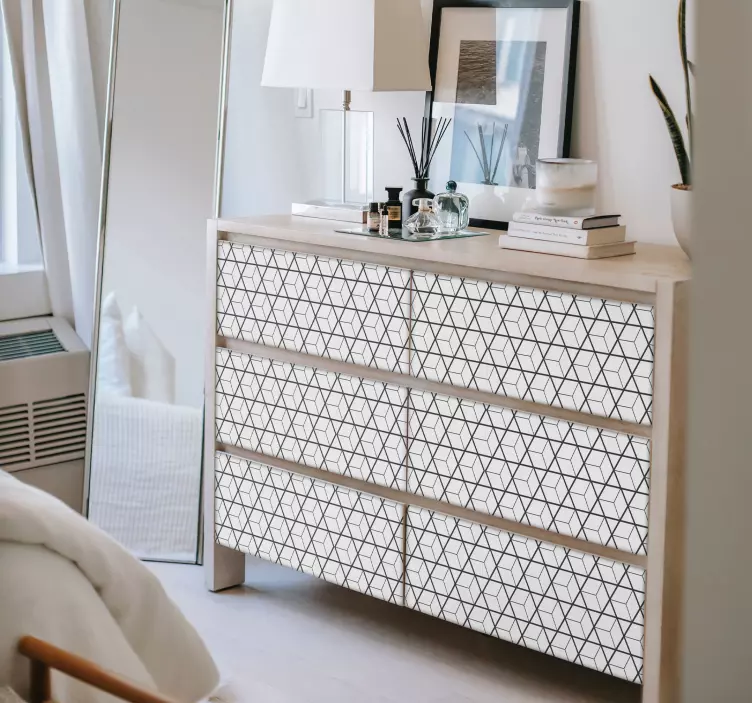 Vinilo para mueble motivos escandinavos - TenVinilo