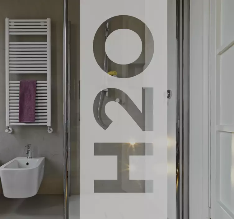 Vinilo para platos de ducha H2O - TenVinilo