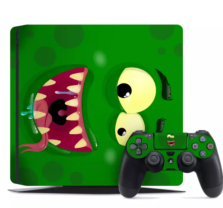 Vinilo PS4 Ps4 monstruo verde - TenVinilo
