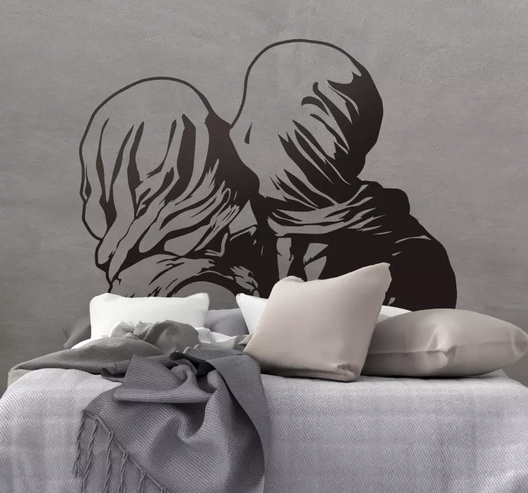 Vinilo decorativo de arte magritte  - TenVinilo