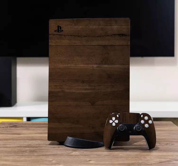 Skin PS5 Madera de kona - TenVinilo