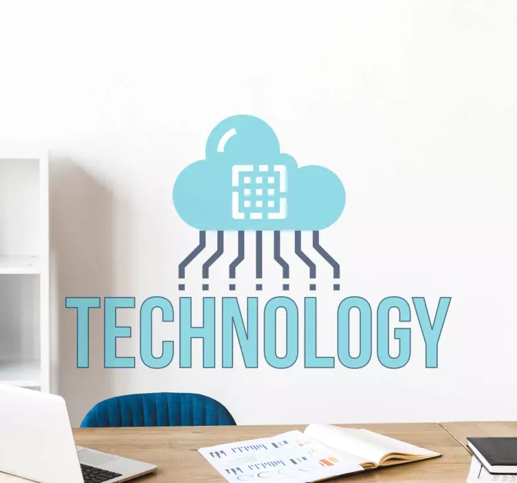 Vinilo tecnología conectividad de datos en la nube - TenVinilo