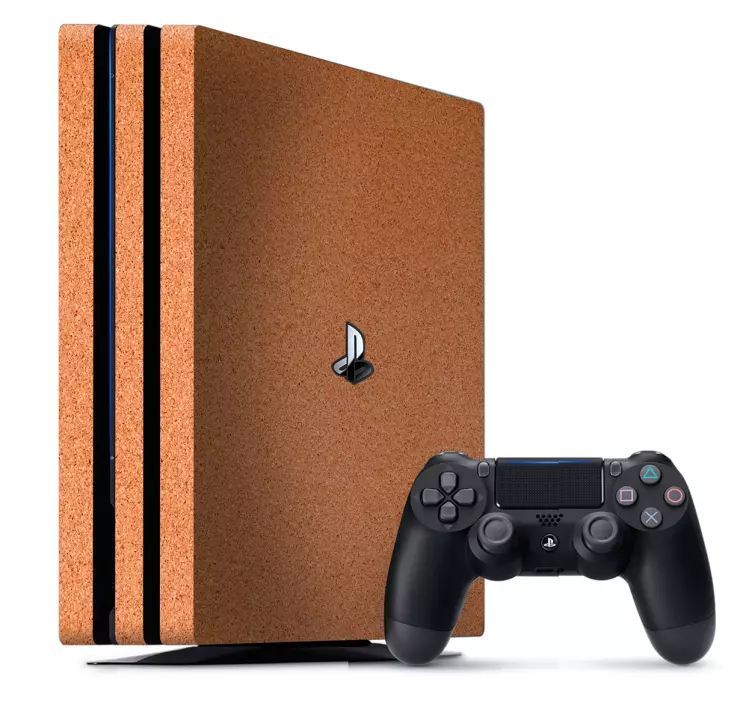 Vinilo simulación corcho PlayStation 4 - TenVinilo