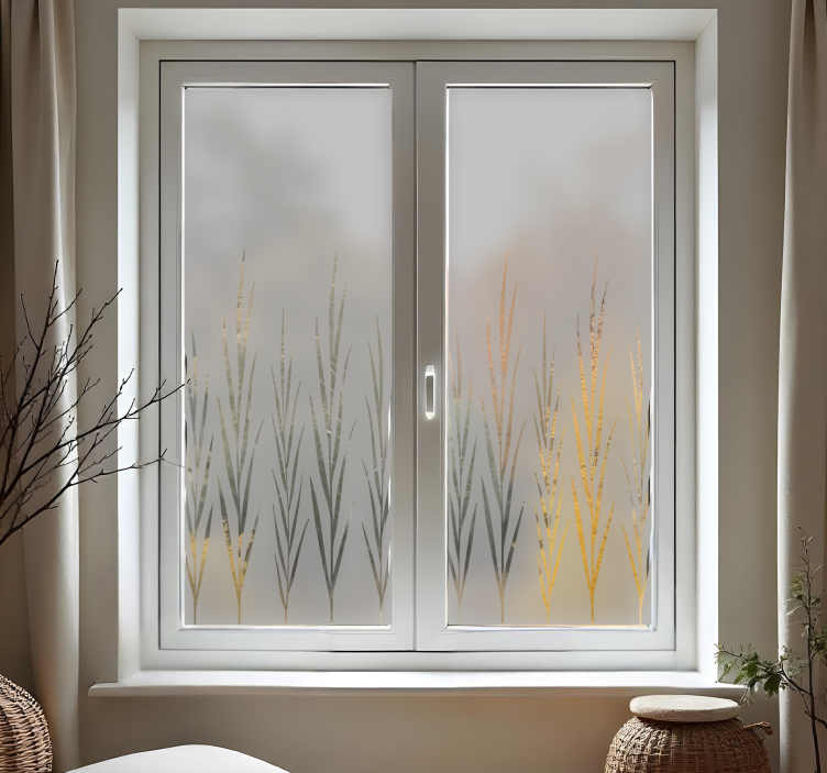 Vinilo para cristales plantas verticales - TenVinilo