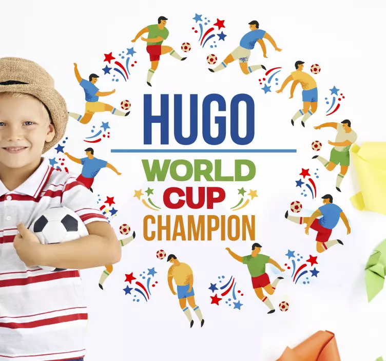 Vinilo World Cup fútbol - TenVinilo