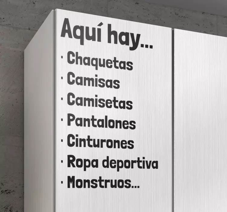 Vinilos infantiles para armarios lista - TenVinilo