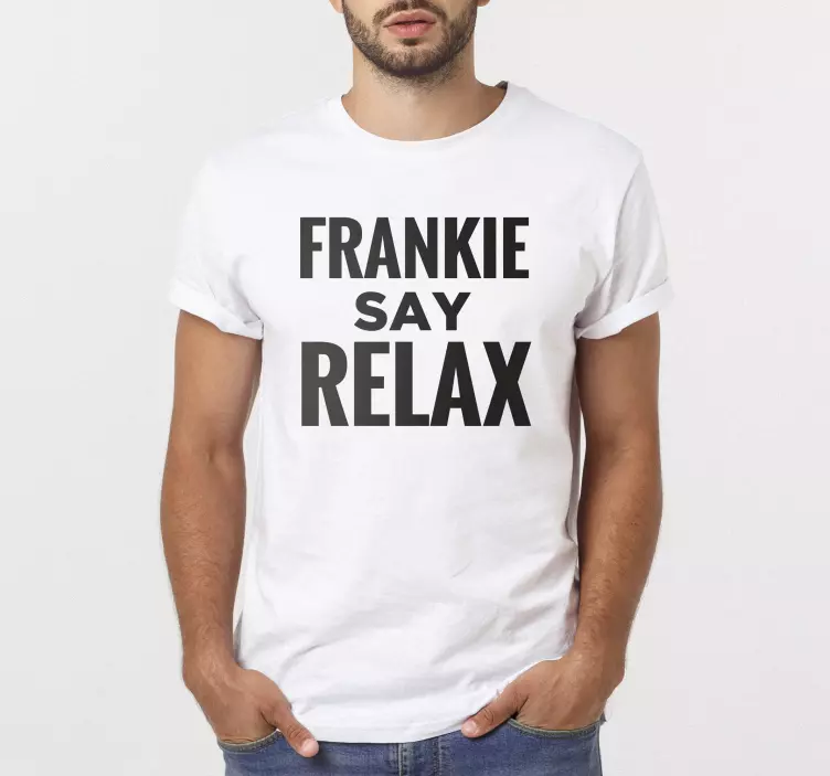 Camisetas con nombre "Diga relajarse" - TenVinilo