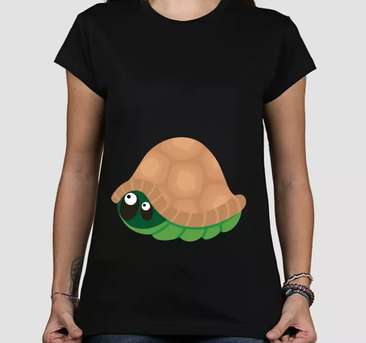 Camiseta bebé Mamá tortuga maternidad - TenVinilo