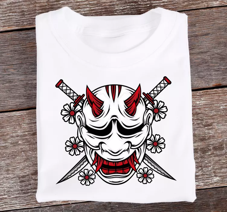 Ninja skulls cartoon camiseta personalizada - TenVinilo