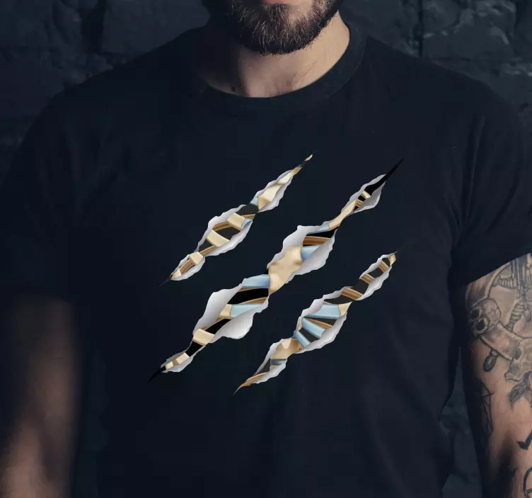 Camiseta Halloween costillas de esqueleto - TenVinilo