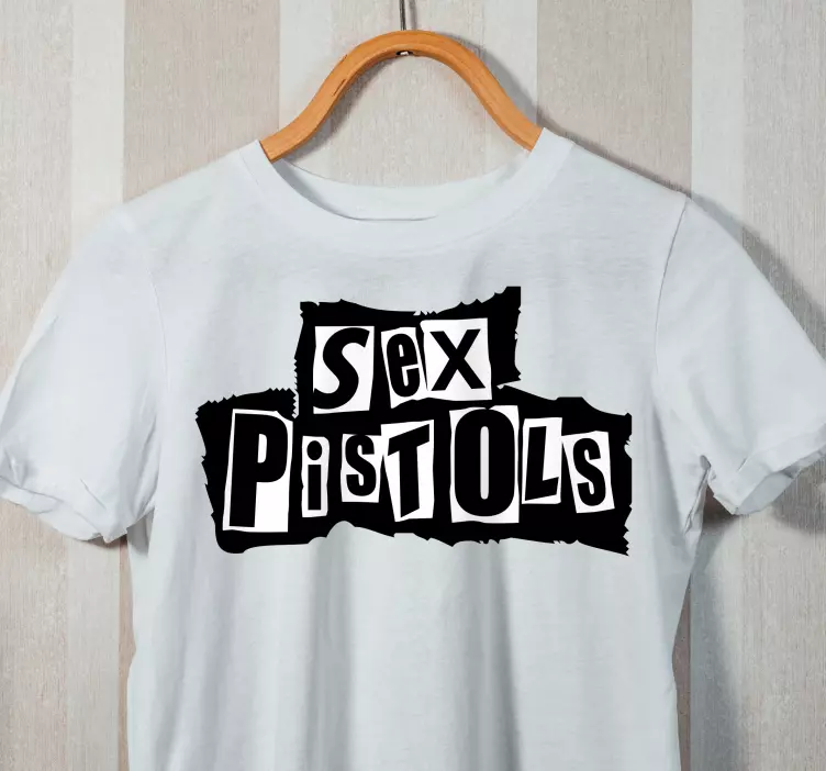 Camiseta personalizada sex pistols - TenVinilo
