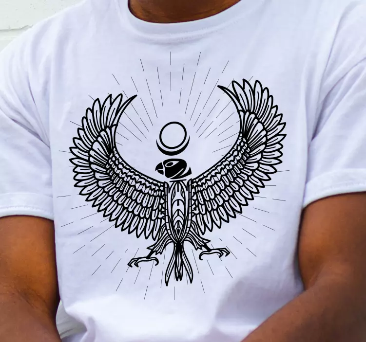 Dios egipcio del sol 'horus' camiseta personalizada - TenVinilo