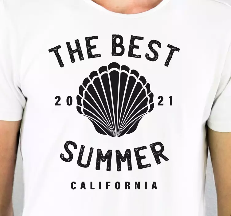 La mejor camiseta personalizada de verano - TenVinilo