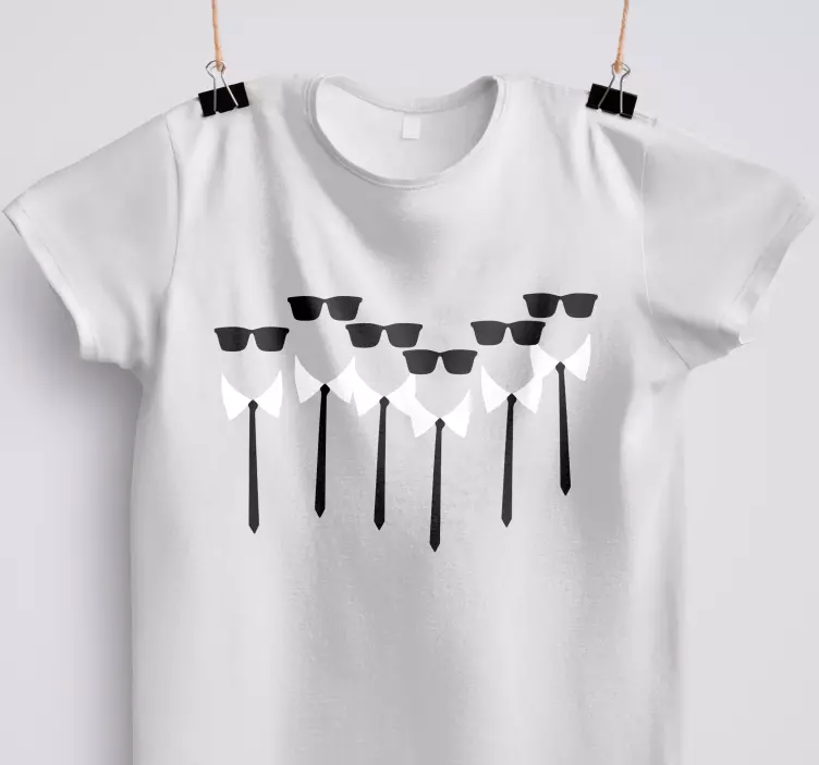 Lazos de la película de acción camiseta personalizada - TenVinilo